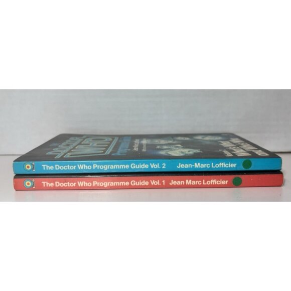 Lofficier Doctor Who Programme Guide Vol 1 & 2 1983 Lot of 2 Paperback - Picture 3 of 6
